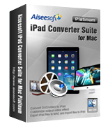 Image of AVT000 Aiseesoft iPad Converter Suite for Mac Platinum ID 4552361