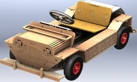 Image of AVT000 Chassis + Mini Moke Body ID 19702553