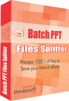 Image of AVT100 Batch PPT Files Splitter ID 4655281