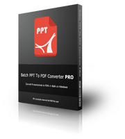 Image of AVT100 Batch PPT To PDF Converter PRO ID 42439750