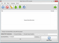 Image of AVT100 Batch WORD to PDF Converter PRO ID 5827107