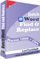 Image of AVT100 Batch Word Find & Replace ID 4548056