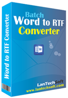 Image of AVT100 Batch Word to RTF Converter ID 4705337