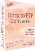 Image of AVT100 DOCX TO RTF Converter ID 4616066