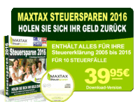 Image of AVT100 MAXTAX Steuersparen 2016 DELUXE ID 4673176