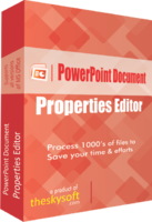 Image of AVT100 PowerPoint Document Properties Editor ID 4651141