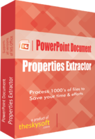 Image of AVT100 PowerPoint Document Properties Extractor ID 4651212