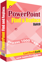 Image of AVT100 Powerpoint Find and Replace Batch ID 4556228