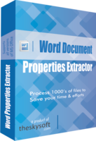 Image of AVT100 Word Document Properties Extractor ID 4650797