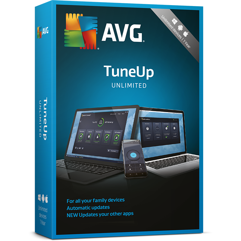 Image of EN AVG PC TuneUp ID AVGTuneUp1YCAEN