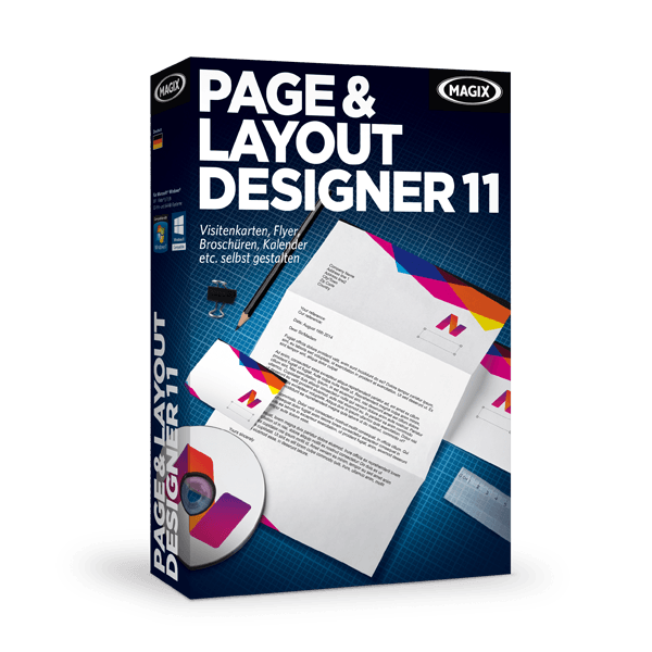 Image of MAGIX Page & Layout Designer 11 44623_de_DE