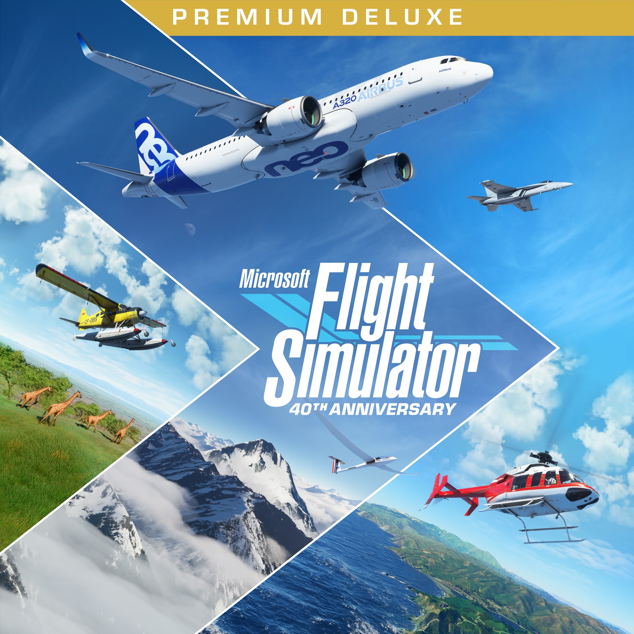 Image of Microsoft Flight Simulator Premium Deluxe 40th Anniversary Edition ID 24542913032214