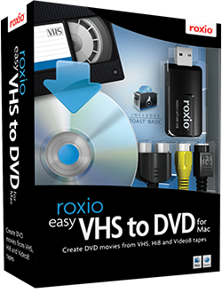 Image of Roxio Easy VHS to DVD for Mac