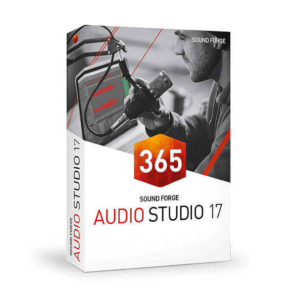 Image of SOUND FORGE Audio Studio 365 68585_de_DE