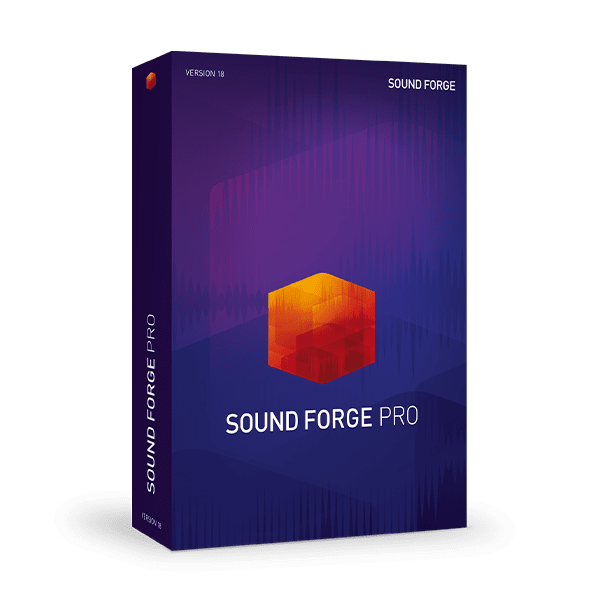 Image of SOUND FORGE Pro 18 DE