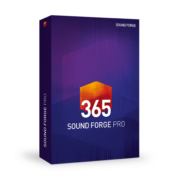 Image of SOUND FORGE Pro 365 86829_de_DE