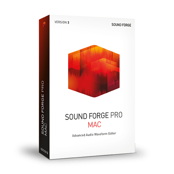 Image of SOUND FORGE Pro Mac 3 56031_de_DE