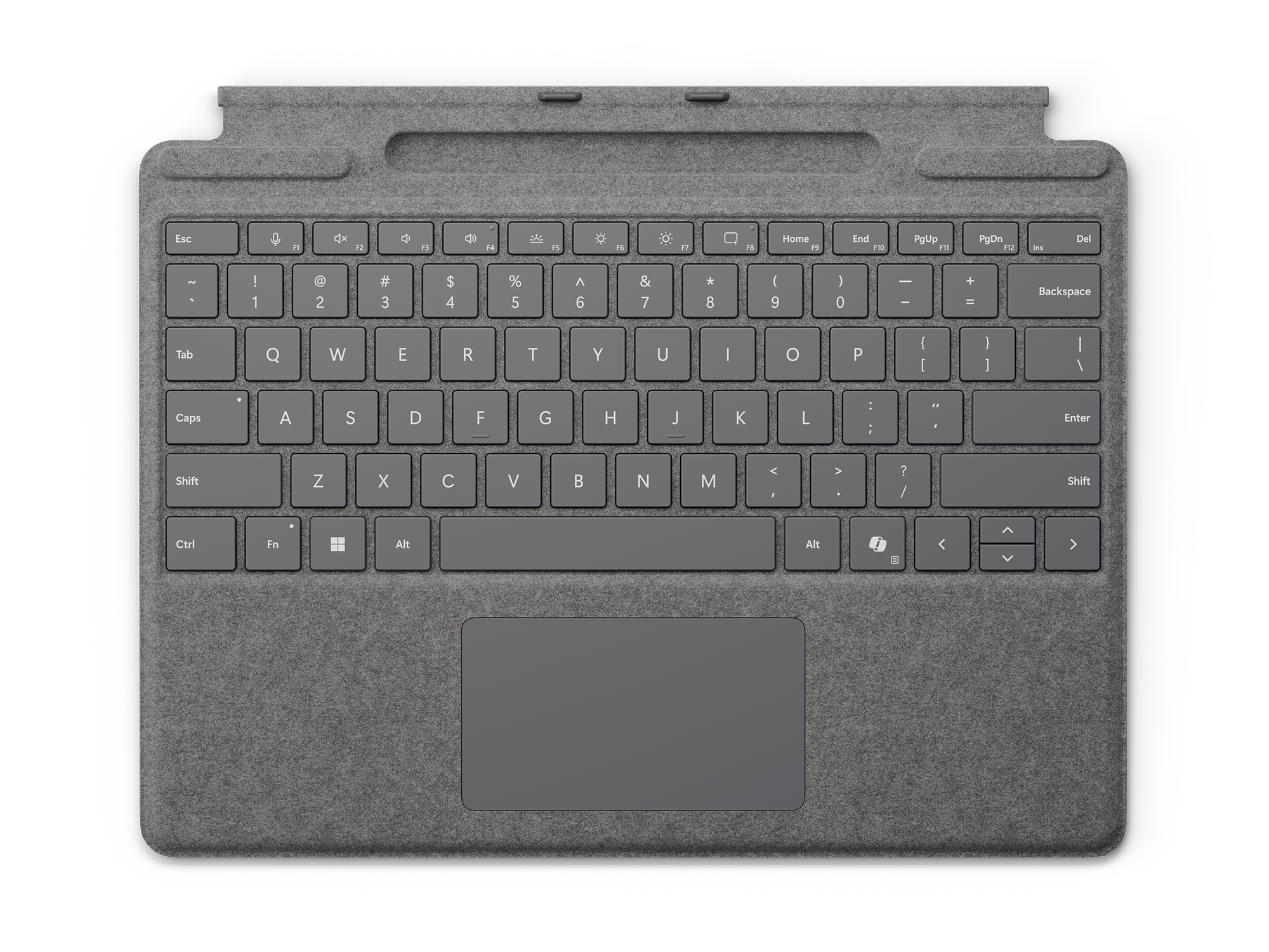 Image of Surface Pro Keyboard with pen storage - Platinum ID 245423901848272